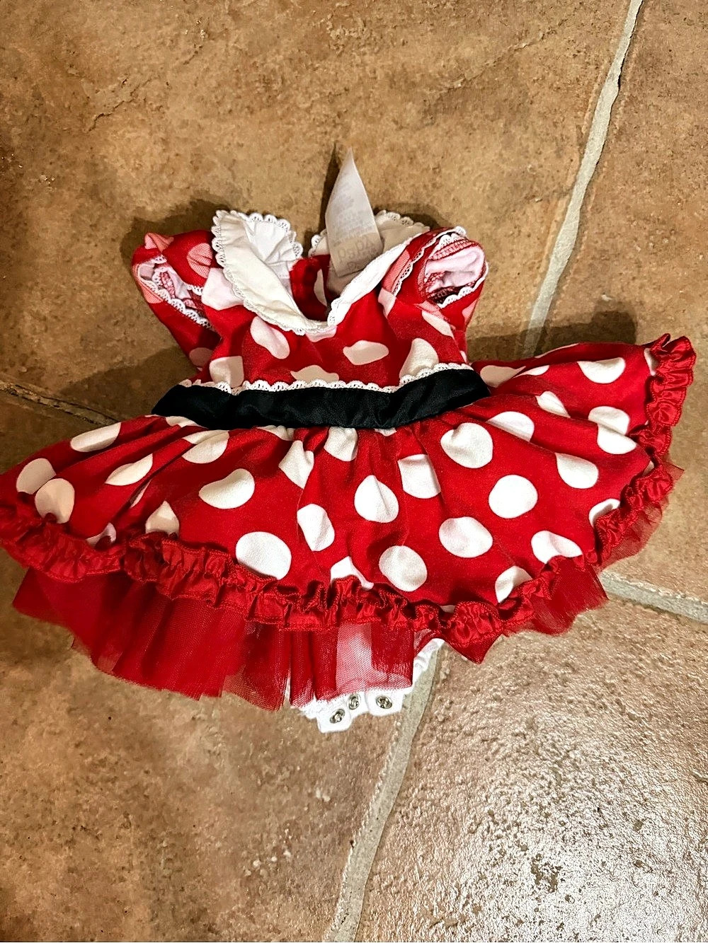 Disney Minnie Mouse Costume Bodysuit for Baby – Red